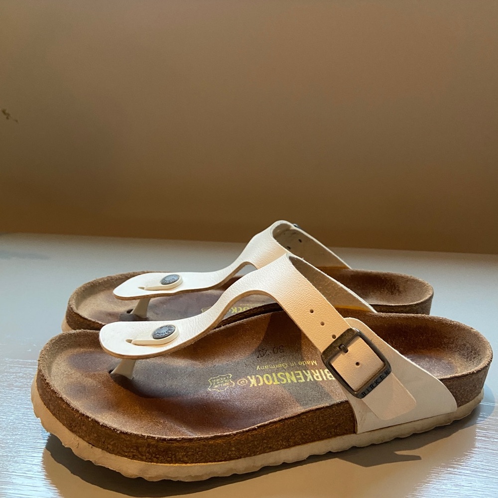 Birkenstock White Sandals